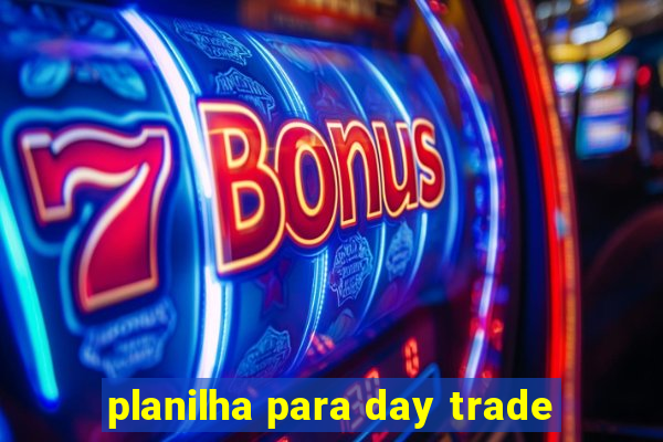 planilha para day trade